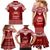 Toa Samoa Christmas Family Matching Mermaid Dress and Hawaiian Shirt Samoa Siva Tau Manuia Le Kerisimasi Red Vibe LT9 - Wonder Print Shop