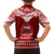 Toa Samoa Christmas Family Matching Summer Maxi Dress and Hawaiian Shirt Samoa Siva Tau Manuia Le Kerisimasi Red Vibe - Wonder Print Shop