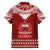Toa Samoa Christmas Family Matching Summer Maxi Dress and Hawaiian Shirt Samoa Siva Tau Manuia Le Kerisimasi Red Vibe - Wonder Print Shop