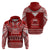 Toa Samoa Christmas Hoodie Samoa Siva Tau Manuia Le Kerisimasi Red Vibe - Wonder Print Shop