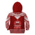 Toa Samoa Christmas Kid Hoodie Samoa Siva Tau Manuia Le Kerisimasi Red Vibe - Wonder Print Shop