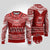Toa Samoa Christmas Ugly Christmas Sweater Samoa Siva Tau Manuia Le Kerisimasi Red Vibe - Wonder Print Shop