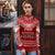 Toa Samoa Christmas Ugly Christmas Sweater Samoa Siva Tau Manuia Le Kerisimasi Red Vibe - Wonder Print Shop