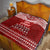 Toa Samoa Christmas Quilt Samoa Siva Tau Manuia Le Kerisimasi Red Vibe - Wonder Print Shop