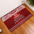 Toa Samoa Christmas Rubber Doormat Samoa Siva Tau Manuia Le Kerisimasi Red Vibe - Wonder Print Shop