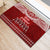 Toa Samoa Christmas Rubber Doormat Samoa Siva Tau Manuia Le Kerisimasi Red Vibe - Wonder Print Shop