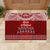 Toa Samoa Christmas Rubber Doormat Samoa Siva Tau Manuia Le Kerisimasi Red Vibe - Wonder Print Shop
