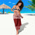 Toa Samoa Christmas Sarong Samoa Siva Tau Manuia Le Kerisimasi Red Vibe - Wonder Print Shop