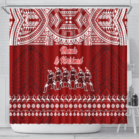 toa-samoa-christmas-shower-curtain-samoa-siva-tau-manuia-le-kerisimasi-red-vibe