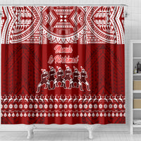 toa-samoa-christmas-shower-curtain-samoa-siva-tau-manuia-le-kerisimasi-red-vibe