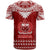 Toa Samoa Christmas T Shirt Samoa Siva Tau Manuia Le Kerisimasi Red Vibe - Wonder Print Shop
