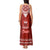 Toa Samoa Christmas Tank Maxi Dress Samoa Siva Tau Manuia Le Kerisimasi Red Vibe - Wonder Print Shop