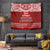 Toa Samoa Christmas Tapestry Samoa Siva Tau Manuia Le Kerisimasi Red Vibe - Wonder Print Shop