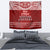 Toa Samoa Christmas Tapestry Samoa Siva Tau Manuia Le Kerisimasi Red Vibe - Wonder Print Shop