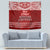 Toa Samoa Christmas Tapestry Samoa Siva Tau Manuia Le Kerisimasi Red Vibe - Wonder Print Shop