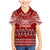 Personalised Toa Samoa Christmas Family Matching Mermaid Dress and Hawaiian Shirt Samoa Siva Tau Manuia Le Kerisimasi Red Vibe LT9 - Wonder Print Shop