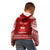Personalised Toa Samoa Christmas Kid Hoodie Samoa Siva Tau Manuia Le Kerisimasi Red Vibe - Wonder Print Shop