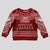 Personalised Toa Samoa Christmas Kid Ugly Christmas Sweater Samoa Siva Tau Manuia Le Kerisimasi Red Vibe - Wonder Print Shop
