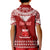 Personalised Toa Samoa Christmas Kid Polo Shirt Samoa Siva Tau Manuia Le Kerisimasi Red Vibe - Wonder Print Shop