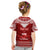 Personalised Toa Samoa Christmas Kid T Shirt Samoa Siva Tau Manuia Le Kerisimasi Red Vibe - Wonder Print Shop