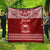 Personalised Toa Samoa Christmas Quilt Samoa Siva Tau Manuia Le Kerisimasi Red Vibe - Wonder Print Shop
