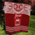 Personalised Toa Samoa Christmas Quilt Samoa Siva Tau Manuia Le Kerisimasi Red Vibe - Wonder Print Shop