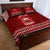 Personalised Toa Samoa Christmas Quilt Bed Set Samoa Siva Tau Manuia Le Kerisimasi Red Vibe - Wonder Print Shop