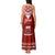 Personalised Toa Samoa Christmas Tank Maxi Dress Samoa Siva Tau Manuia Le Kerisimasi Red Vibe - Wonder Print Shop