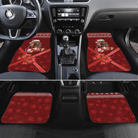 Funny Moo Deng Christmas Car Mats LT9 - Wonder Print Shop