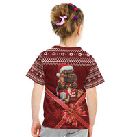 Funny Moo Deng Christmas Kid T Shirt - Wonder Print Shop
