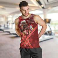Funny Moo Deng Christmas Men Tank Top - Wonder Print Shop
