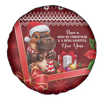 Funny Moo Deng Christmas Spare Tire Cover - Wonder Print Shop