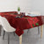 Funny Moo Deng Christmas Tablecloth - Wonder Print Shop