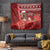 Funny Moo Deng Christmas Tapestry - Wonder Print Shop