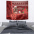 Funny Moo Deng Christmas Tapestry - Wonder Print Shop
