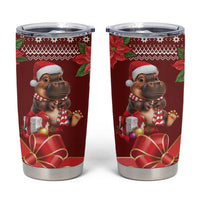 Funny Moo Deng Christmas Tumbler Cup - Wonder Print Shop
