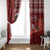 Funny Moo Deng Christmas Window Curtain - Wonder Print Shop