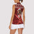 Funny Moo Deng Christmas Women Sleeveless Polo Shirt - Wonder Print Shop