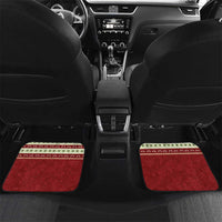 Moo Deng Moo-Ry Christmas Car Mats Santa Baby Pygmy Hippo LT9 - Wonder Print Shop
