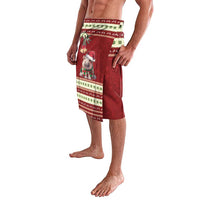 Moo Deng Moo-Ry Christmas Lavalava Santa Baby Pygmy Hippo - Wonder Print Shop