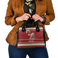 Moo Deng Moo-Ry Christmas Shoulder Handbag Santa Baby Pygmy Hippo