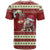 Moo Deng Moo-Ry Christmas T Shirt Santa Baby Pygmy Hippo - Wonder Print Shop