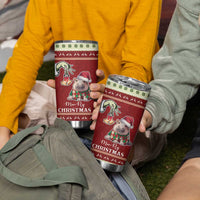 Moo Deng Moo-Ry Christmas Tumbler Cup Santa Baby Pygmy Hippo - Wonder Print Shop