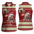 Moo Deng Moo-Ry Christmas Women Sleeveless Polo Shirt Santa Baby Pygmy Hippo - Wonder Print Shop