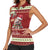 Moo Deng Moo-Ry Christmas Women Sleeveless Polo Shirt Santa Baby Pygmy Hippo - Wonder Print Shop