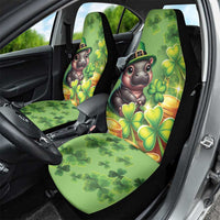 Leprechaun Moo Deng St Patricks Day Car Seat Cover LT9 - Wonder Print Shop