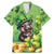 Leprechaun Moo Deng St Patricks Day Family Matching Mermaid Dress and Hawaiian Shirt LT9 - Wonder Print Shop
