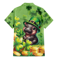 Leprechaun Moo Deng St Patricks Day Family Matching Mermaid Dress and Hawaiian Shirt LT9 - Wonder Print Shop