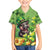 Leprechaun Moo Deng St Patricks Day Family Matching Off The Shoulder Long Sleeve Dress and Hawaiian Shirt - Wonder Print Shop