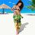 Leprechaun Moo Deng St Patricks Day Sarong - Wonder Print Shop